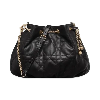 Dior Medium Dior Ammi Bag Supple Macro Cannage Lambskin "Black"