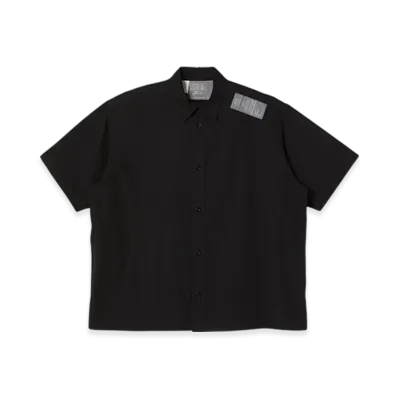 N.HOOLYWOOD Half Sleeve Shirt "Black"