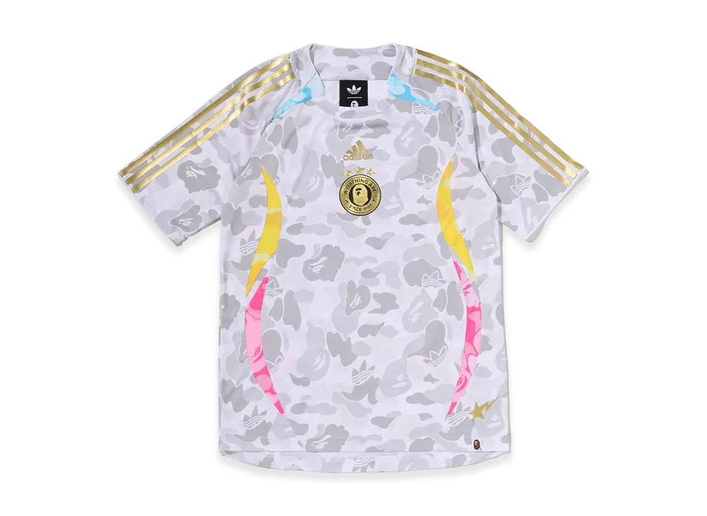 A BATHING APE x adidas SS26 World Cup Collection Away Jersey "White"