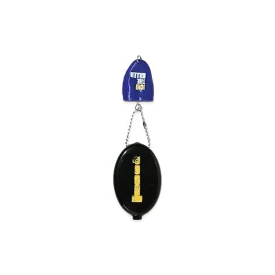 weber x Ichi The Killer Coin Case with Tongue Keychain "Black"