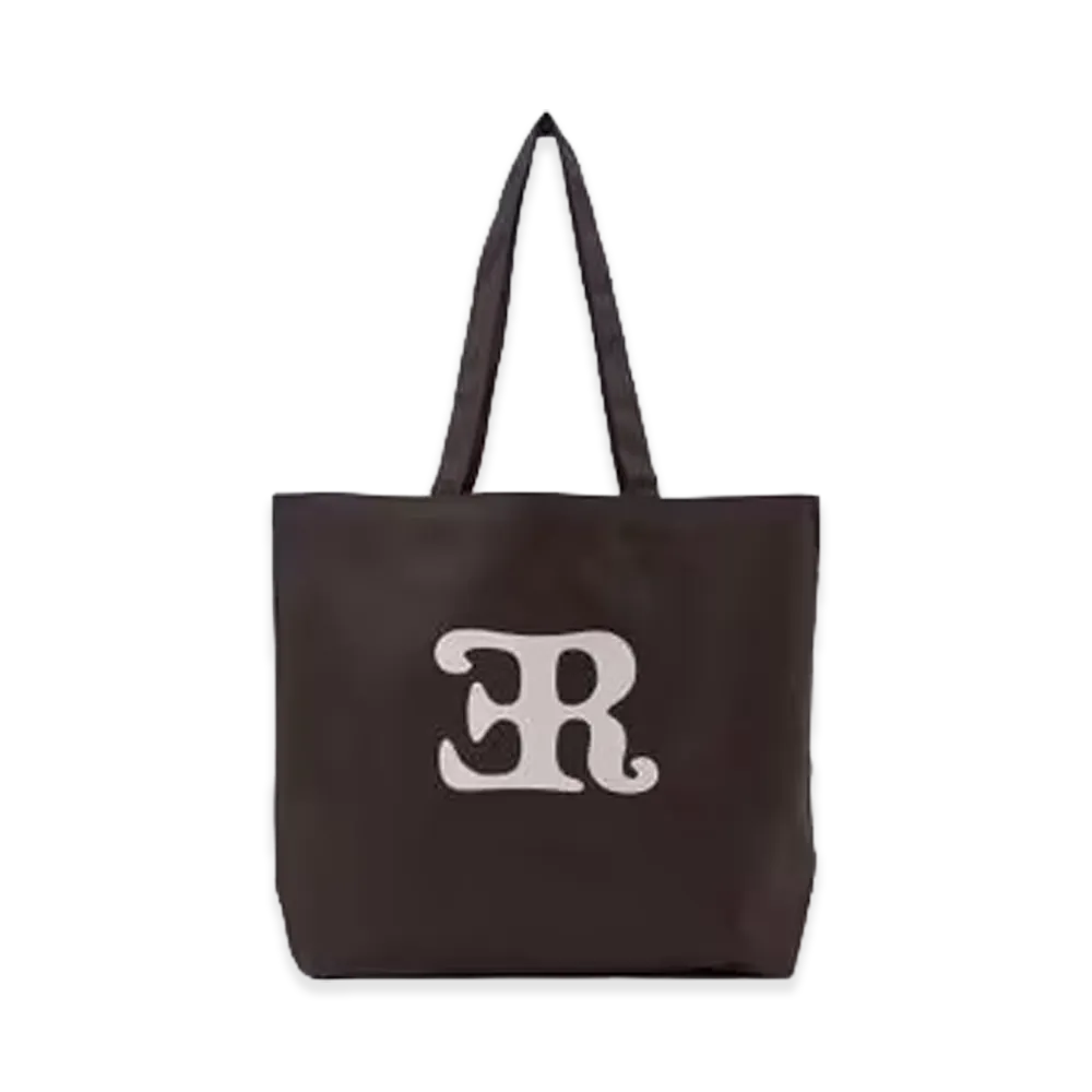 VERDY x ER Logo Tote Bag "Dark Brown"