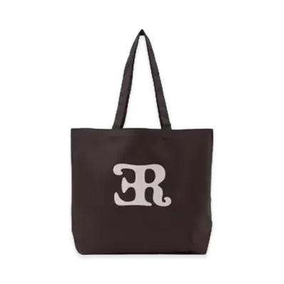 VERDY x ER Logo Tote Bag "Dark Brown"