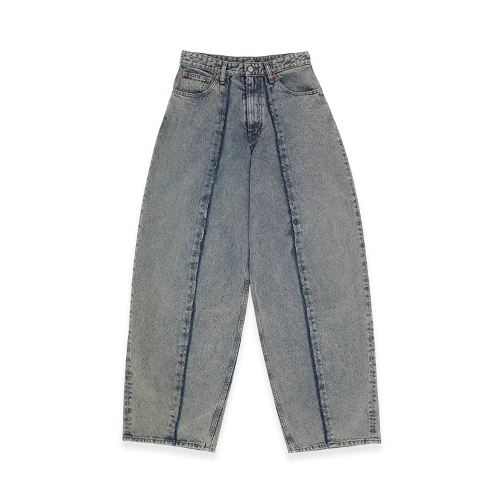 MM6 Maison Margiela Women's 5-Pocket Denim Trousers "Light Blue"