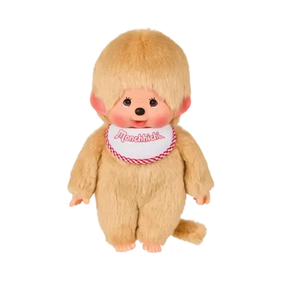 Sekiguchi "Premium Standard" Monchhichi M Size Beige Boy