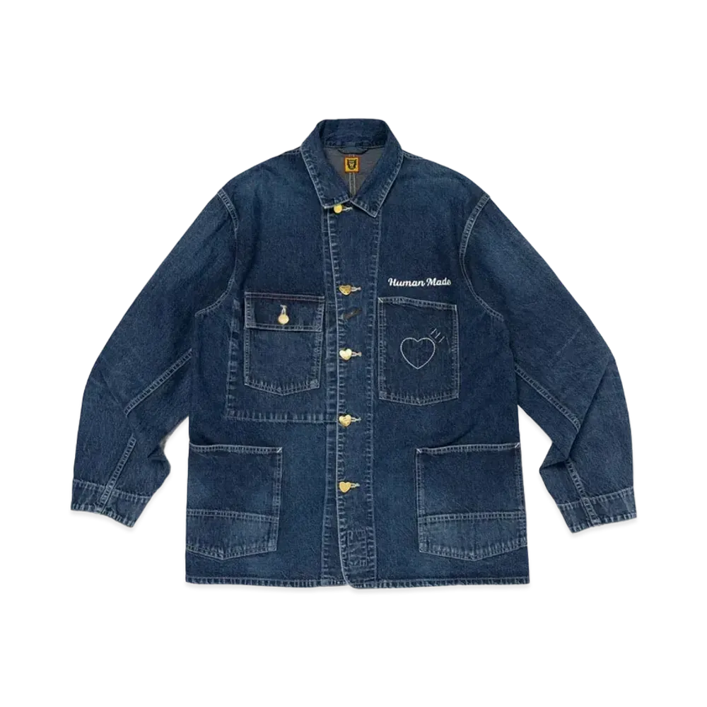 HUMAN MADE Denim Coverall Jacket Future "IIndigo"