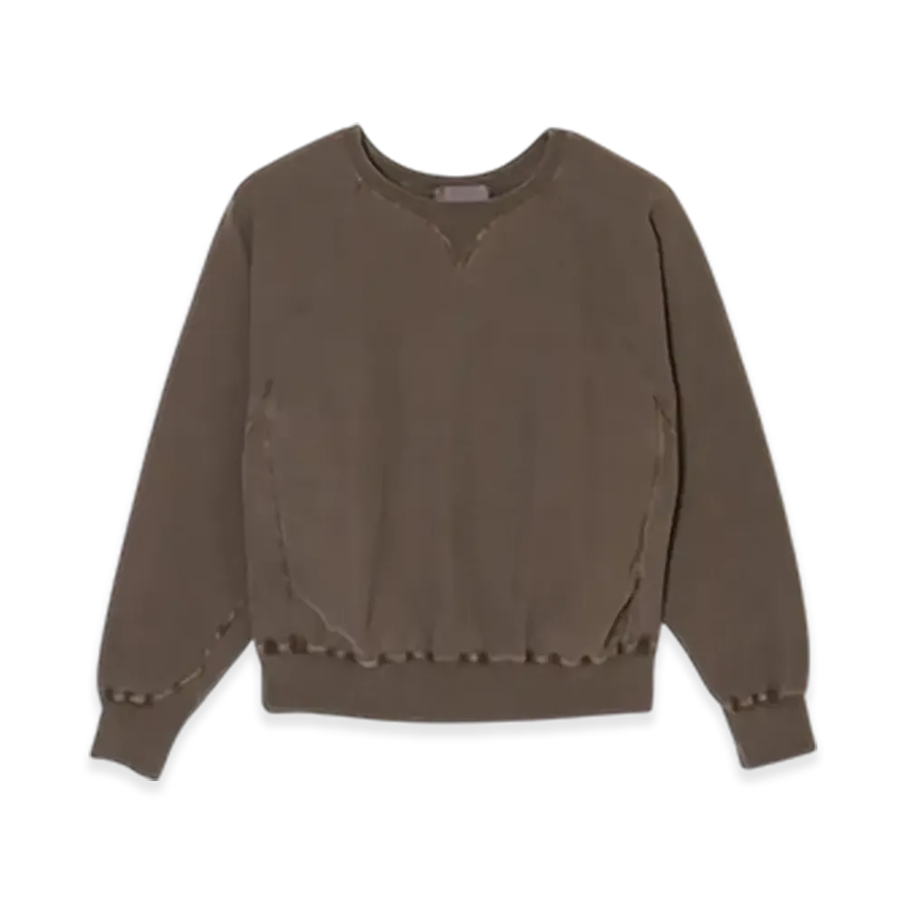 SUGARHILL Pigment Dye Sweater "Dark Purple"