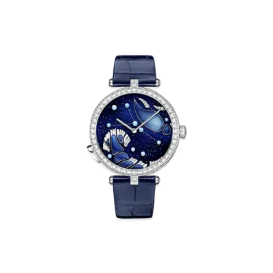 Van Cleef & Arpels Lady Arpels Zodiaque Lumineux Cancri Cancer watch "18K White gold/Diamond"