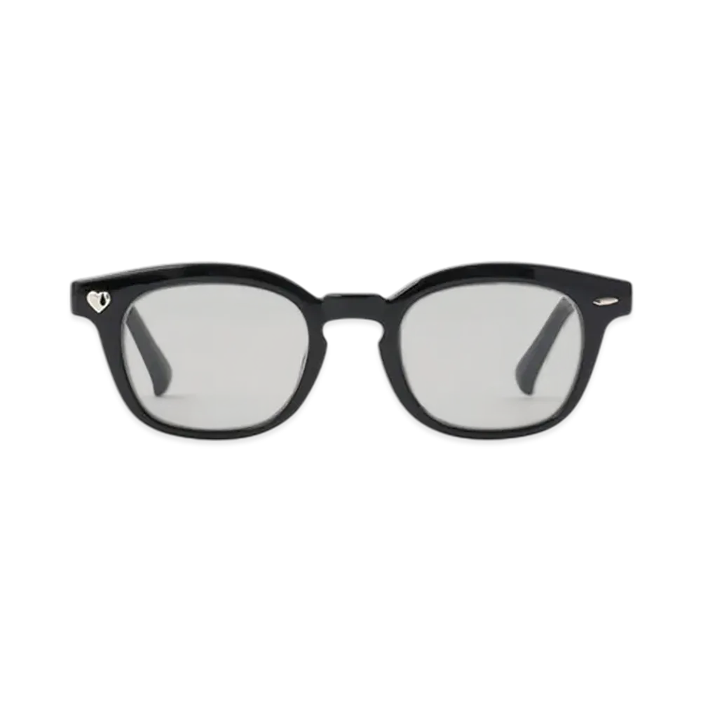 GOD ONLY KNOWS Heart Logo Sunglasses "Black"