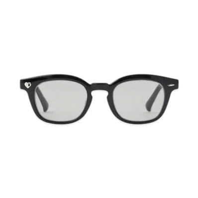 GOD ONLY KNOWS Heart Logo Sunglasses "Black"