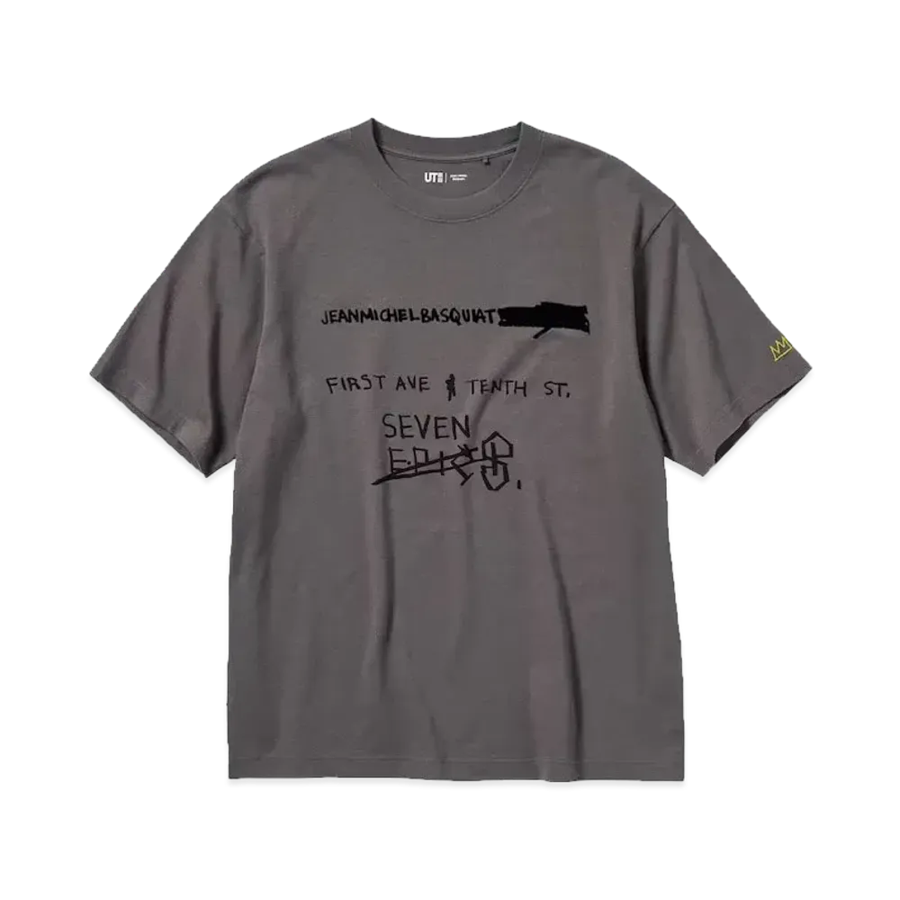 Uniqlo UT x Jean-Michel Basquiat King Pleasure T-Shirt "Gray"