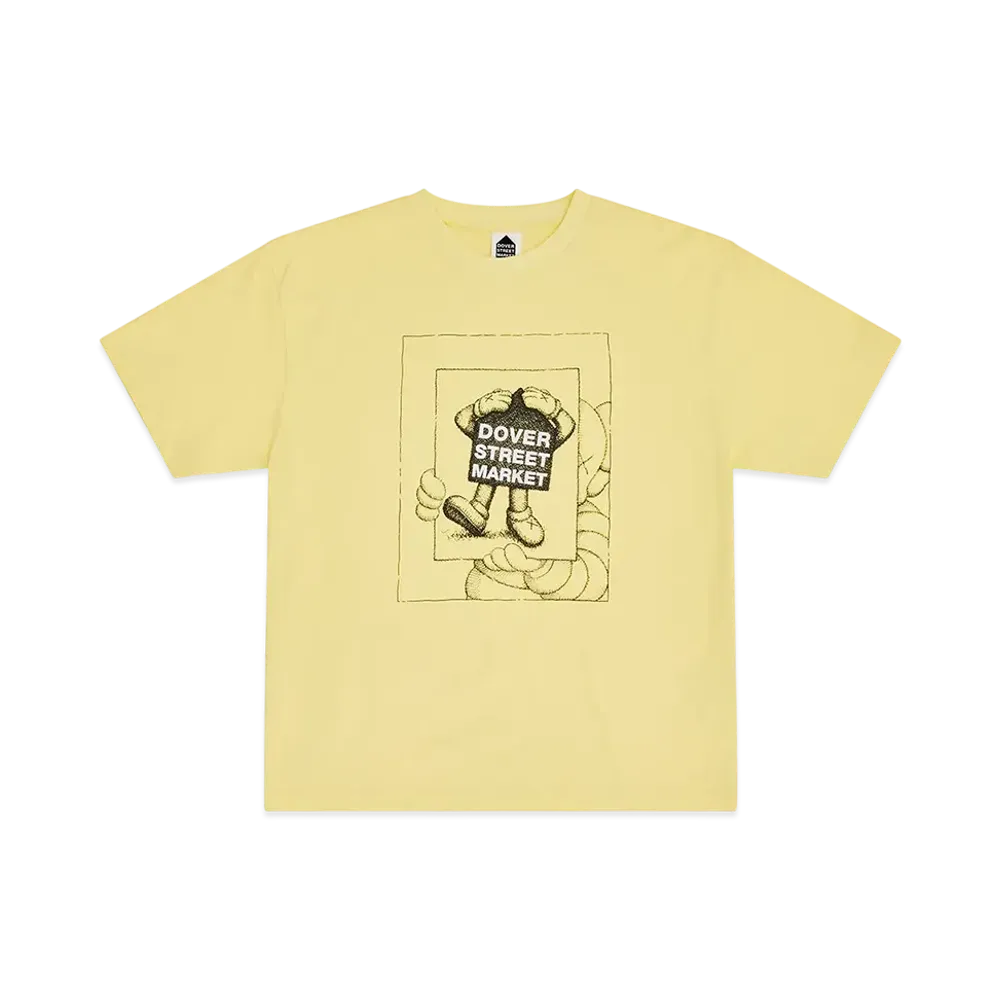 Dover Street Market (DSM) x KAWS Chum Tee "Yellow"