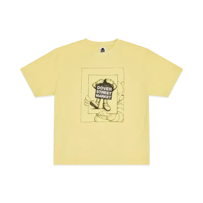 Dover Street Market (DSM) x KAWS Chum Tee "Yellow"