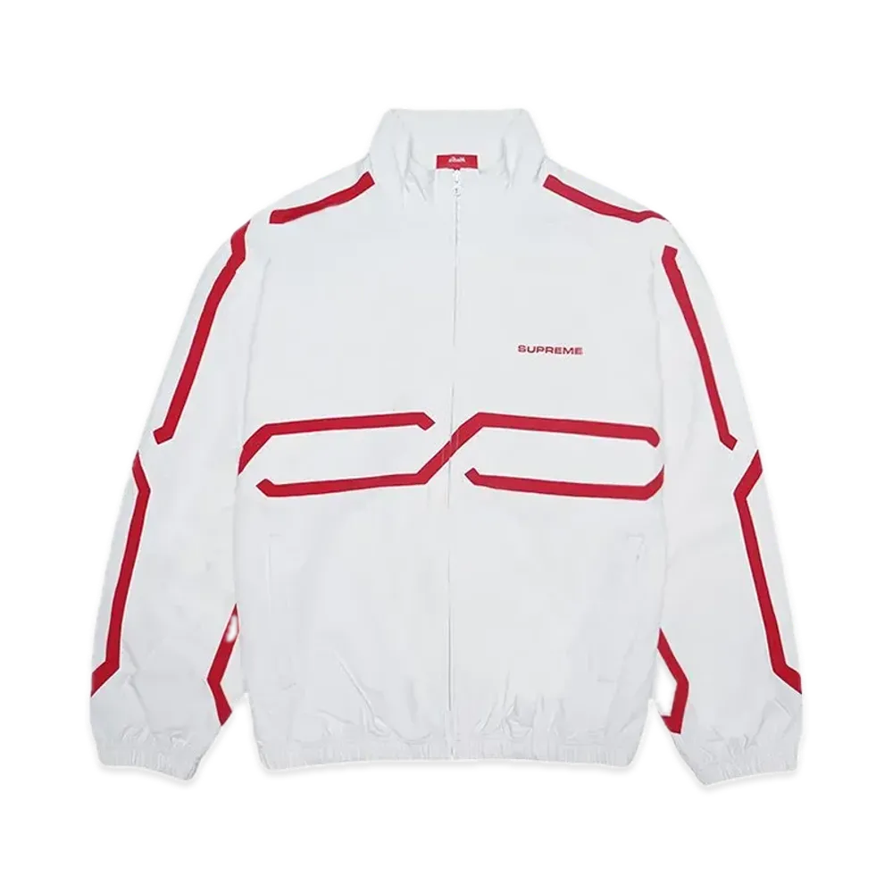 Supreme Inset Link Track Jacket "Light Grey"