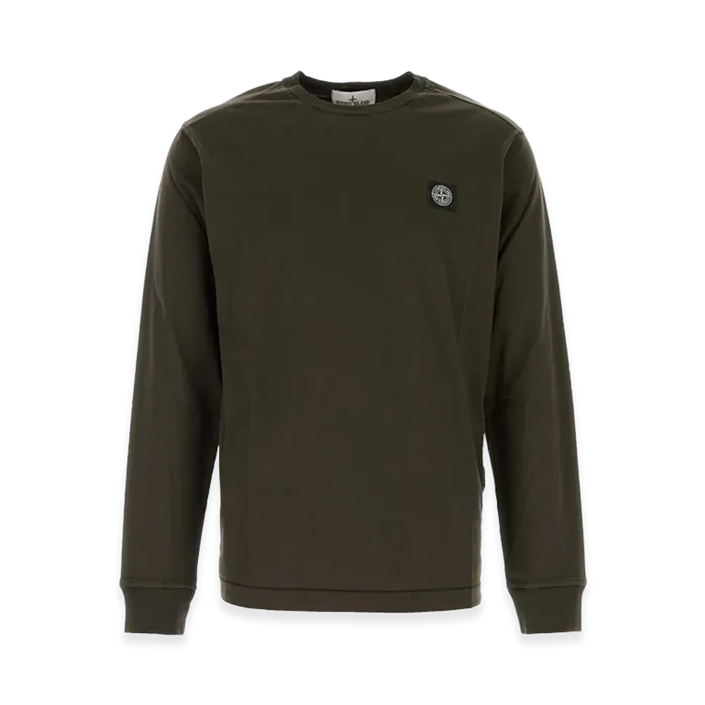 Stone Island Cotton T-Shirt "Green/Khaki"