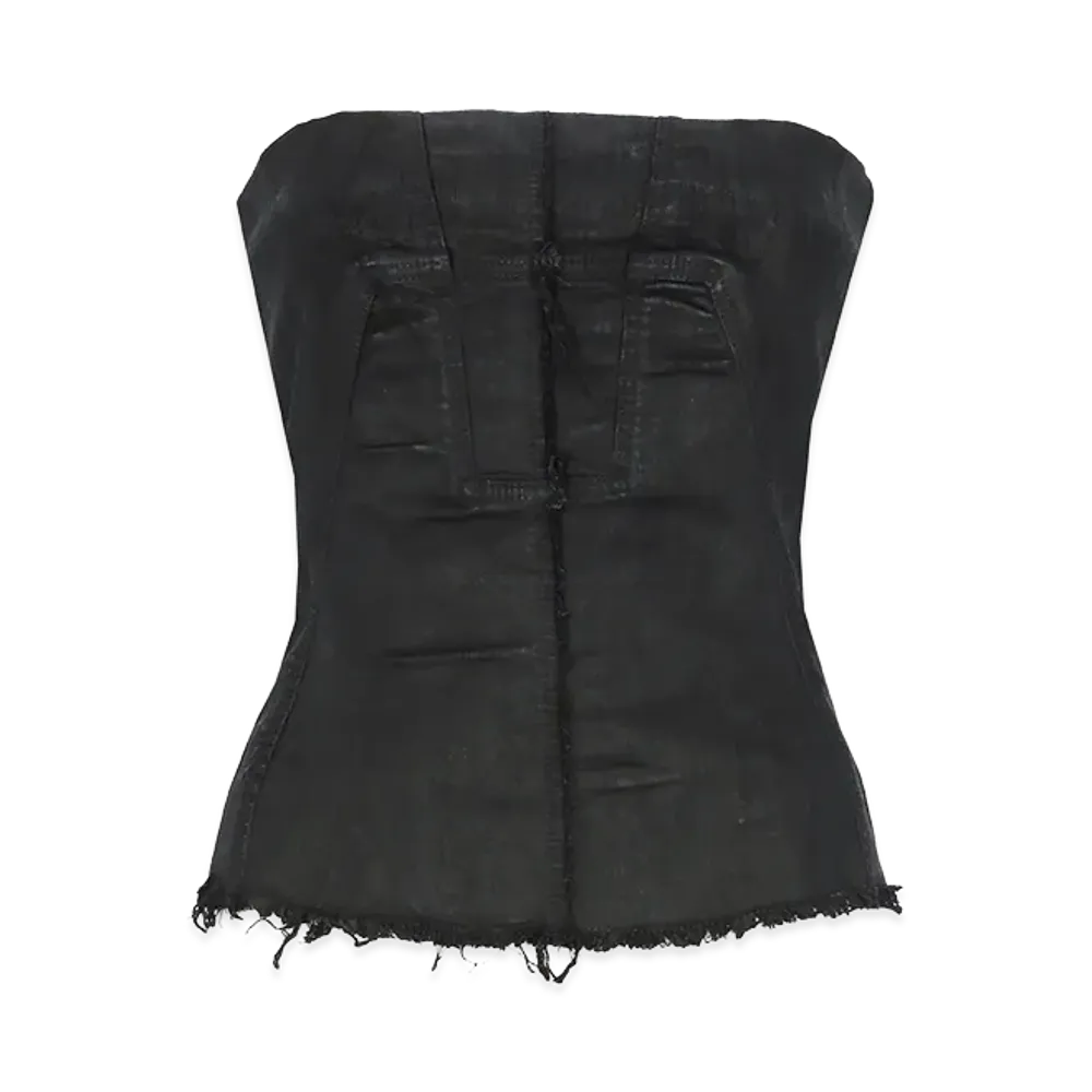 Rick Owens DRKSHDW Women's 'bustier' Top "Black"