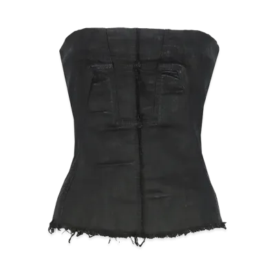 Rick Owens DRKSHDW Women's 'bustier' Top "Black"