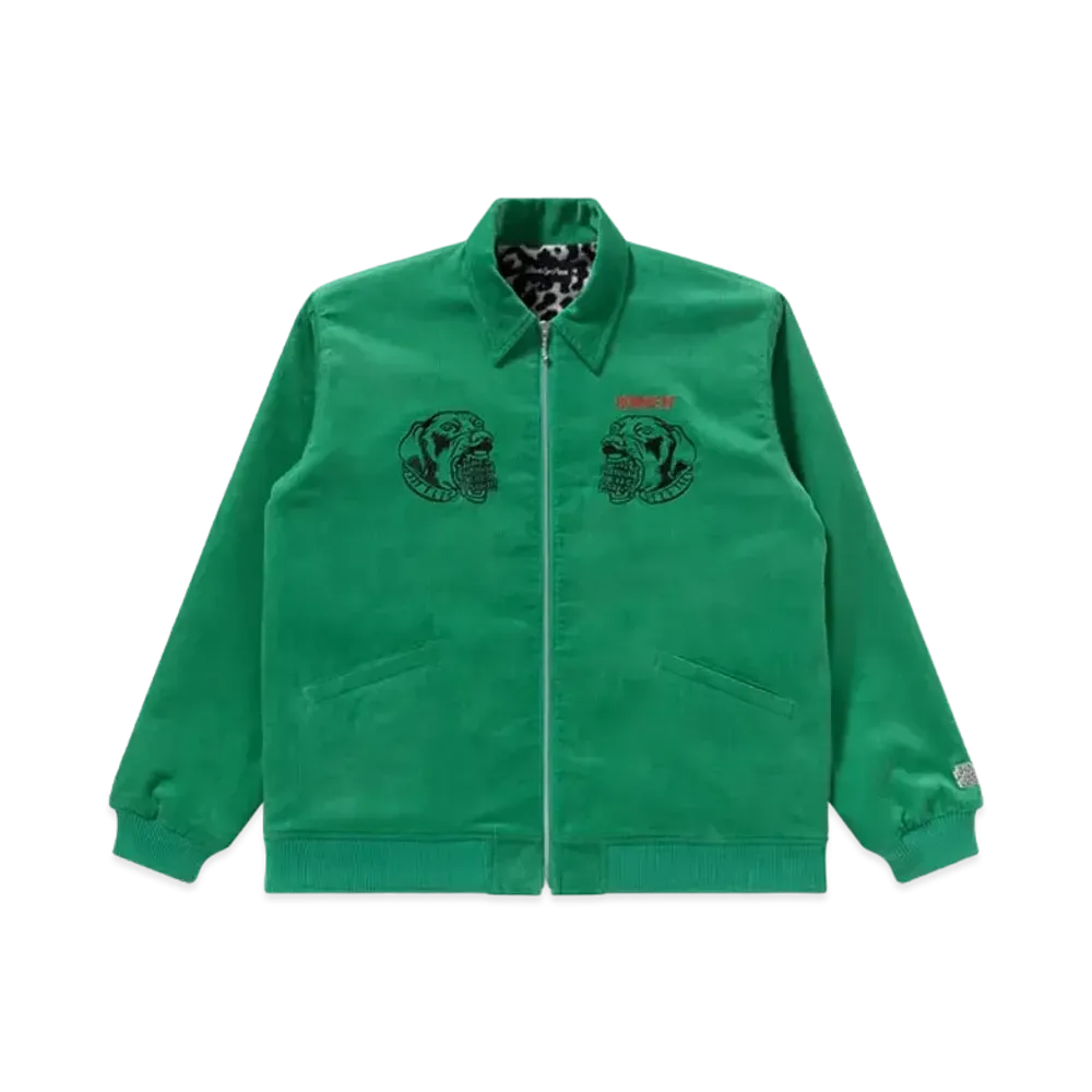 Black Eye Patch Beware Of BEP Corduroy Jacket "Green"