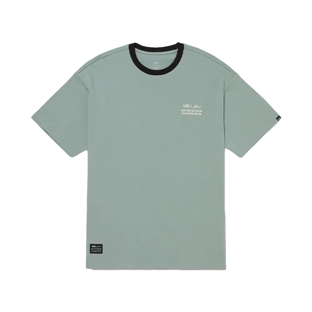 VANS Skeleton Logo T-Shirt "Iceberg Green"