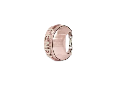FENDI Nano Fendigraphy Eel Leather Charm "Pink"