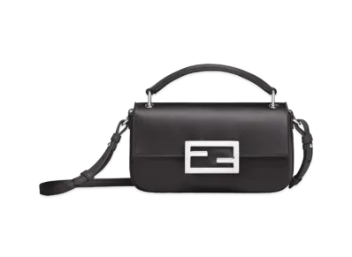 FENDI Baguette Phone Pouch Silk Pouch "Black"