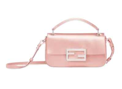 FENDI Baguette Phone Pouch Silk Pouch "Pink"