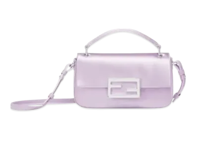 FENDI Baguette Phone Pouch Silk Pouch "Lilac"