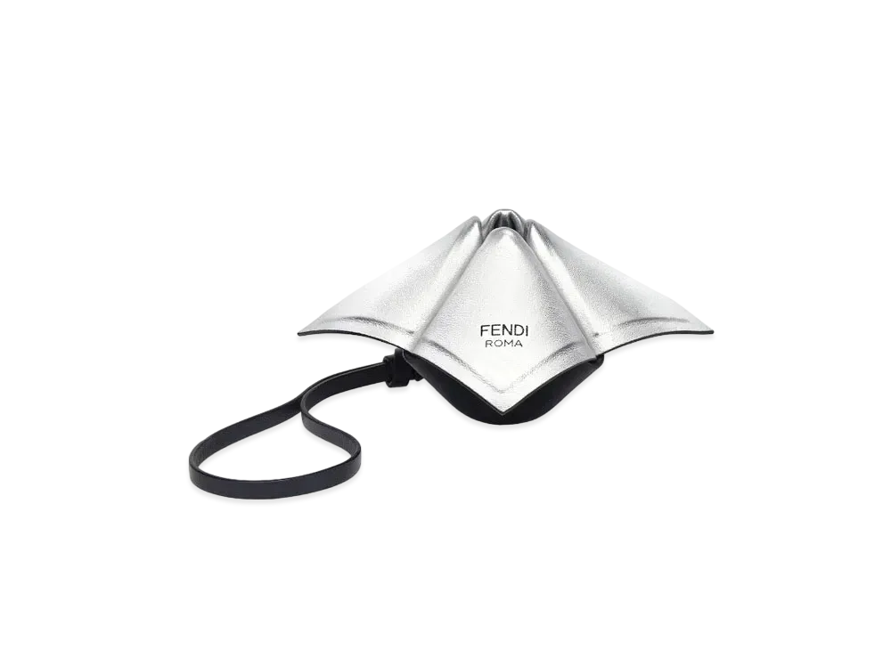 FENDI Fortune Teller Charm Nappa Leather "Silver"