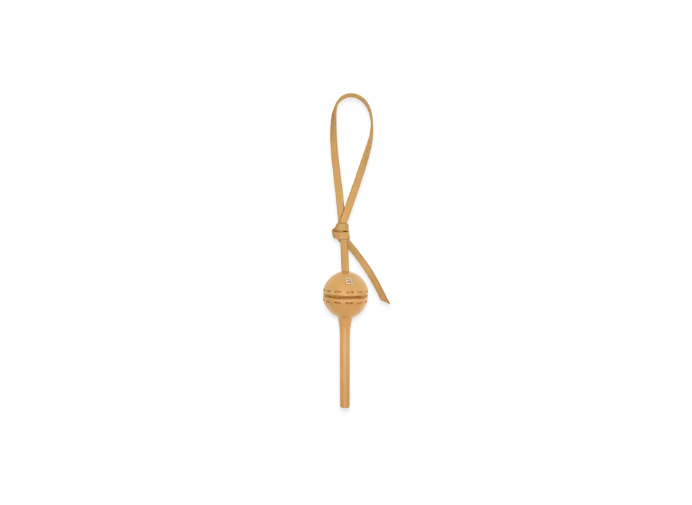 FENDI Lollipop Holder Charm "Beige"