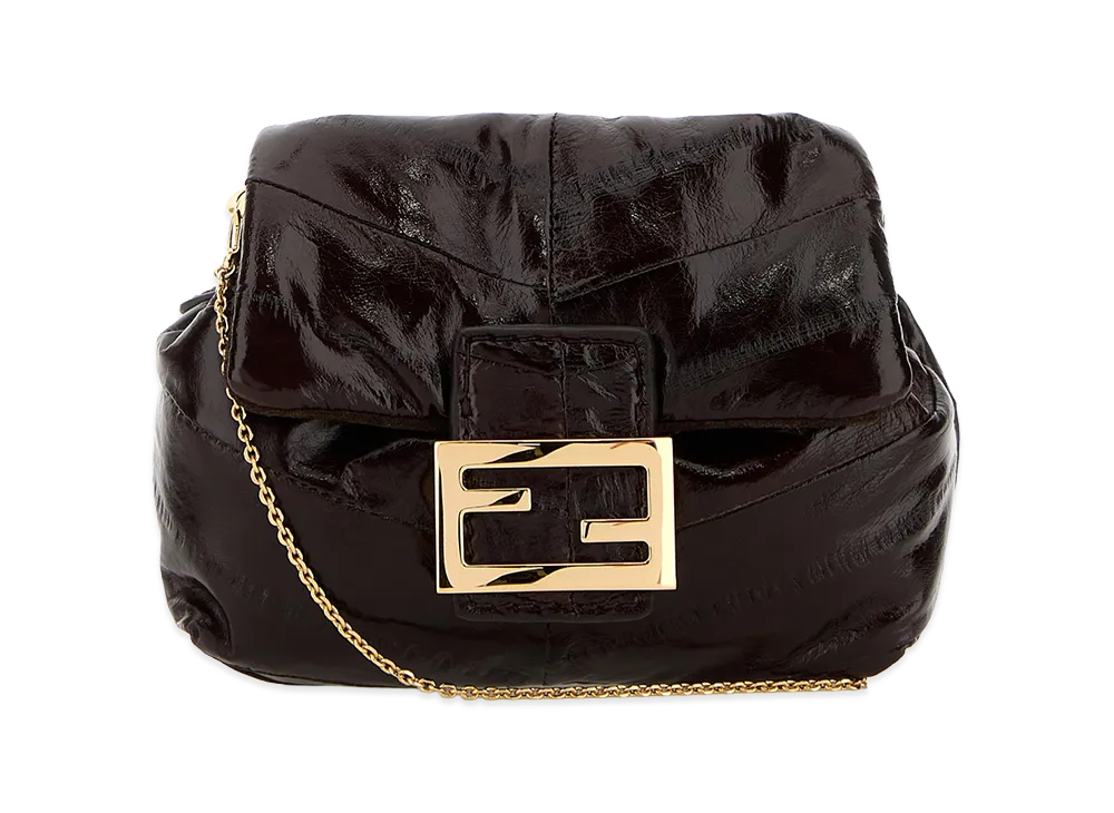 FENDI Women's Mamma Baguette Nano "Brown"