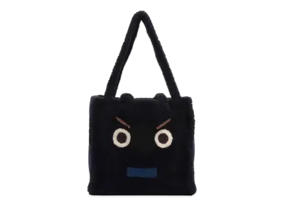 FENDI Face Mouton 2Way Tote Bag "Black"