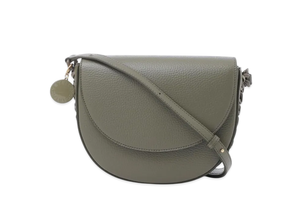 STELLA McCARTNEY Frayme Shoulder Bag "Military Green"