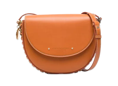 STELLA McCARTNEY Women's Frayme Medium Shoulder Bag "Orange"