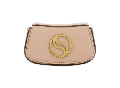 STELLA McCARTNEY Women's Skin Alter Mat Mini Shoulder Bag "Rose/Pink"