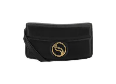 STELLA McCARTNEY Women's Alter Mat Mini S-Wave Wallet "Black"