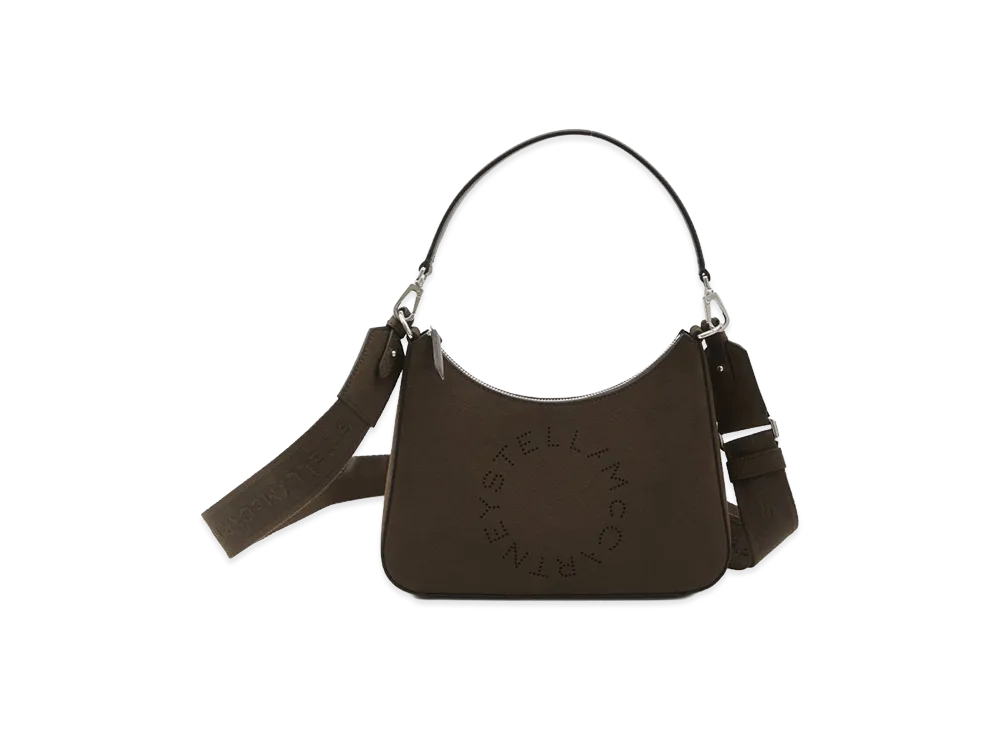 STELLA McCARTNEY Women's Stella Logo Crossbody Bag "Brown"