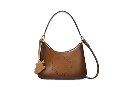 STELLA McCARTNEY Logo Crossbody Shoulder Bag "Aged Brown"