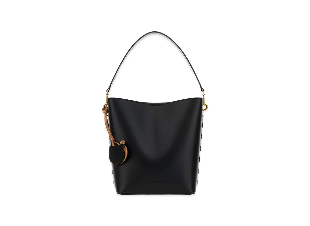 STELLA McCARTNEY Women's Alter Mat Frayme Bucket Bag "Black"