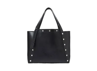 STELLA McCARTNEY Stella Studs Large Tote Bag "Pitch Black"