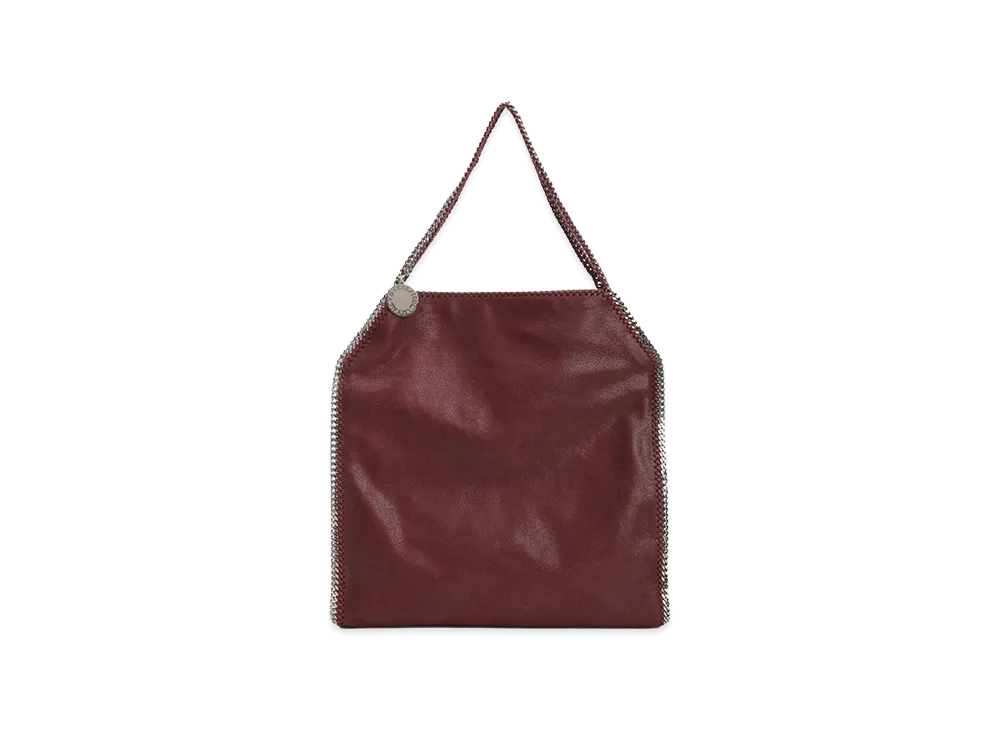 STELLA McCARTNEY Women's Falabella Baby Bella Large Tote Bag "Bordeaux"