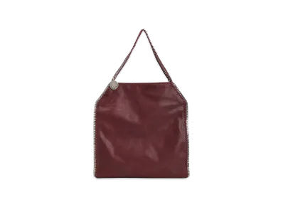 STELLA McCARTNEY Women's Falabella Baby Bella Large Tote Bag "Bordeaux"