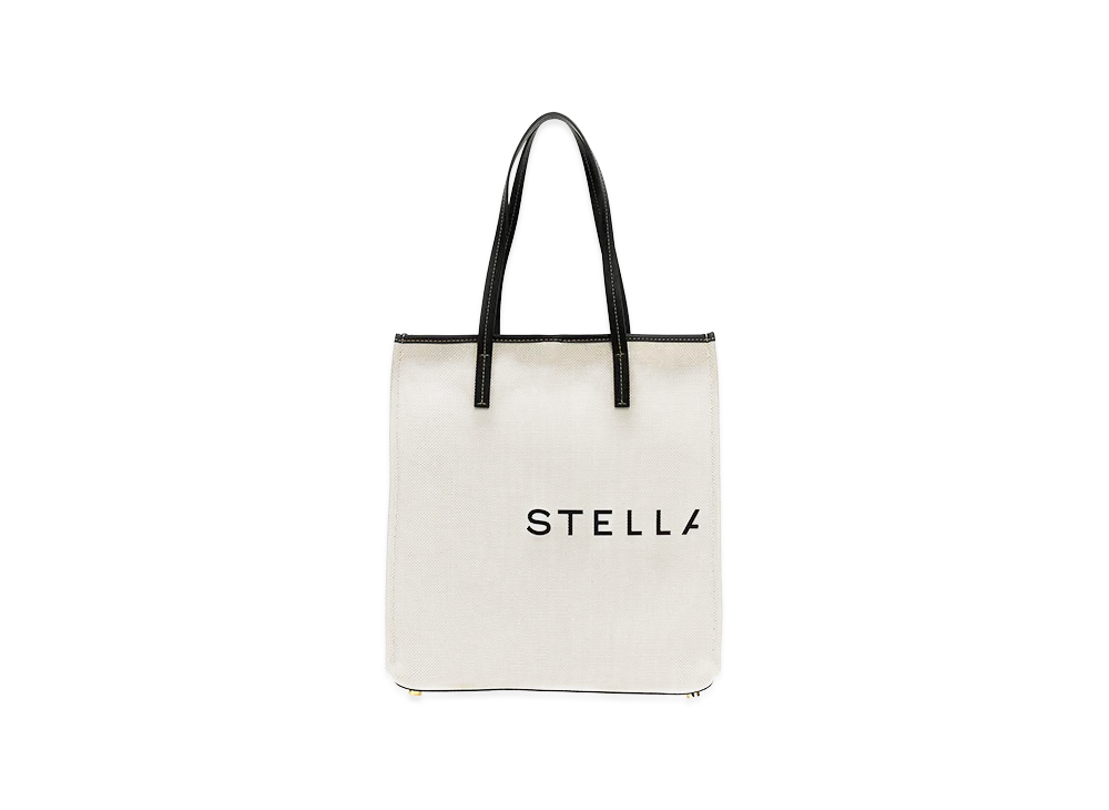 STELLA McCARTNEY Women's Smc Canvas Large Tote Bag "White"