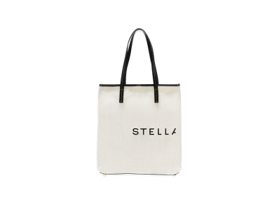 STELLA McCARTNEY Women's Smc Canvas Large Tote Bag "White"