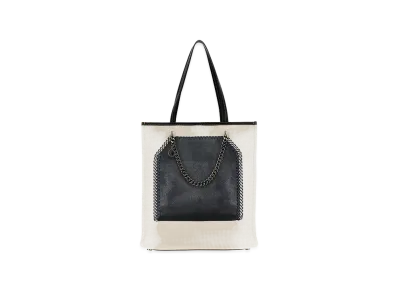 STELLA McCARTNEY Women's Trompe Loeil Print On Shopping Bag "Multicolor"