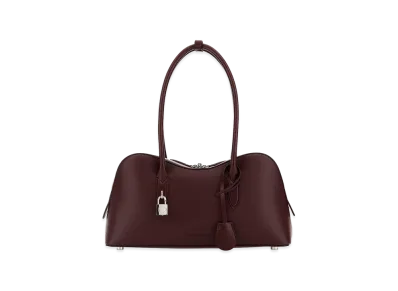 STELLA McCARTNEY Women's Synthetic Leather Ryder Medium Shoulder Bag "Bordeaux/Burgundy"