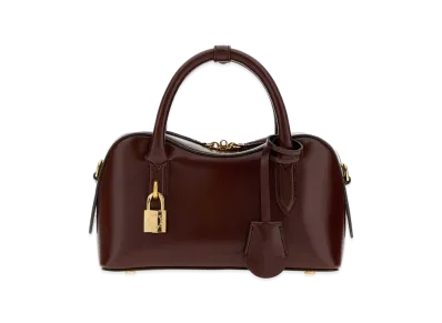 STELLA McCARTNEY Women's Alter Mat Small Ryder Handbag "Brown/Chocolate"