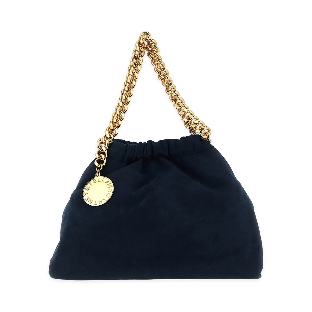 STELLA McCARTNEY Women's Falabella Mini Drawstring Bag "Blue"