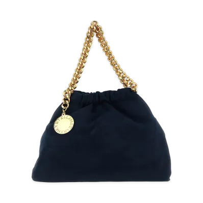 STELLA McCARTNEY Women's Falabella Mini Drawstring Bag "Blue"
