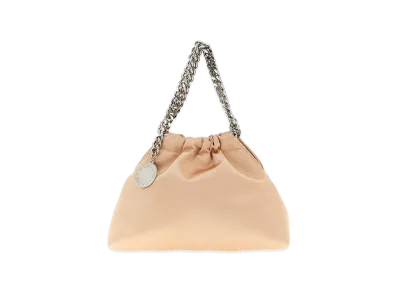 STELLA McCARTNEY Women's Falabella Mini Drawstring Crossbody Bag "Nude/Neutrals"