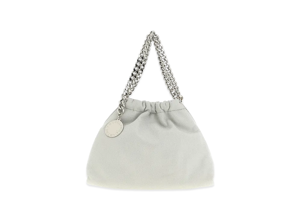 STELLA McCARTNEY Women's falabella Mini Drawstring Handbag "Gray"