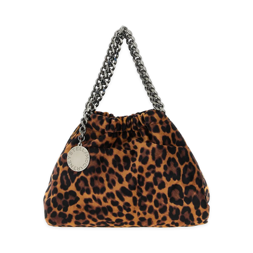 STELLA McCARTNEY Women's Falabella Mini Drawstring Bag "Brown"